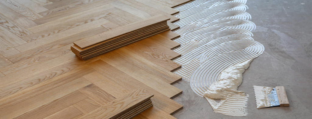 直貼りフローリング